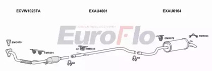 Система выпуска ОГ EuroFlo VWBEE19D 5001A